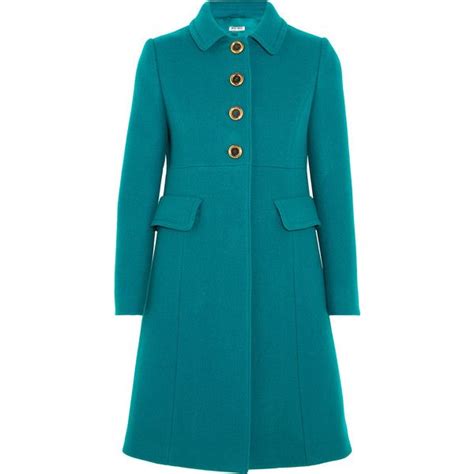 miu miu wool-felt coat|Luxury Women's Coats and Jackets .